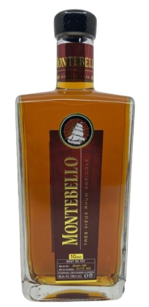 Image sur Montebello 10 Years Brut de Fût 45.3° 0.7L